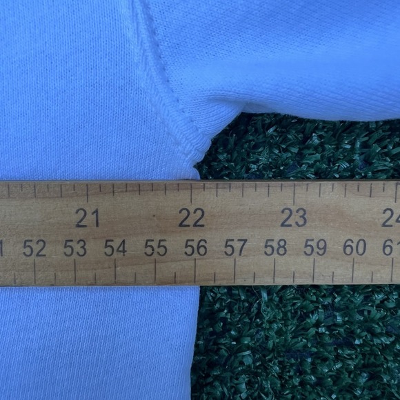 VTG Russell Athletic Sweatshirt Mens Large White Boxy West Penn Open Tennis 90s - Picture 7 of 11